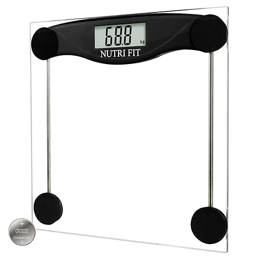 Digital Bathroom Scale for Body Weight Accurate, Smart Weighing Scale Bath Electronic Scale Kg for Weight Loss, 330lbs Cap...