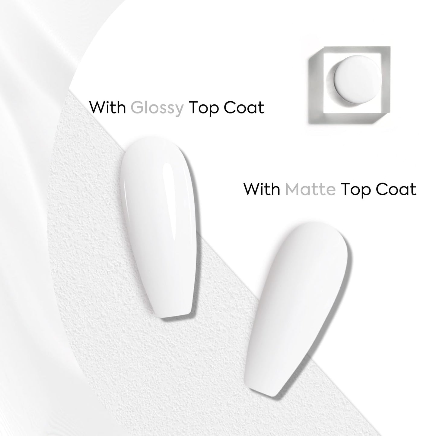 VENALISA White Gel Nail Polish 1 Pcs 12ml White Color Gel Polish Soak Off UV Salon Manicure DIY at Home Nail Art For Girls Women