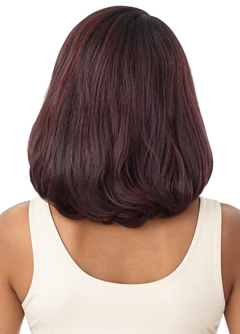 Outre Synthetic Melted Hairline HD Lace Front Wig - KALANI (OFF BLACK 1B)