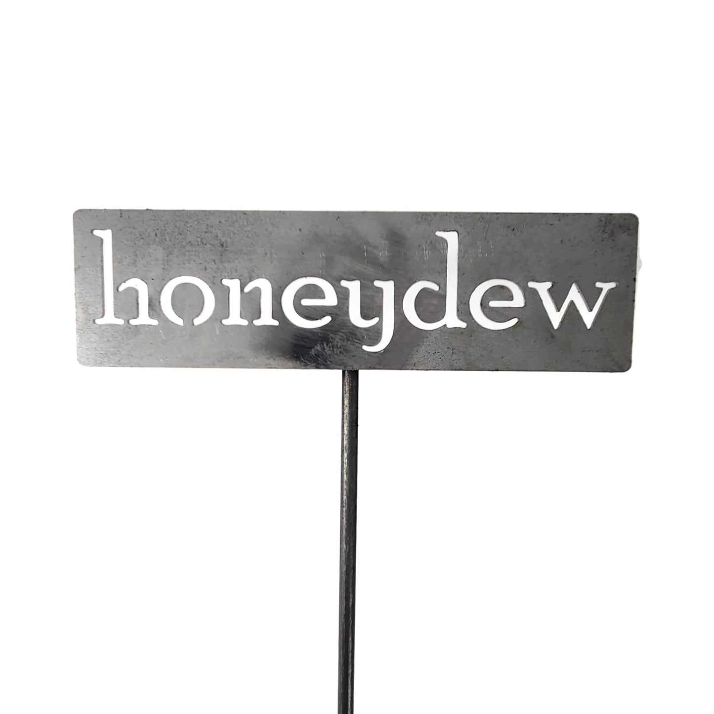 Classic Metal Garden Markers 19 Inches Tall (honeydew, Raw, Unfinished Steel (will rust with time))
