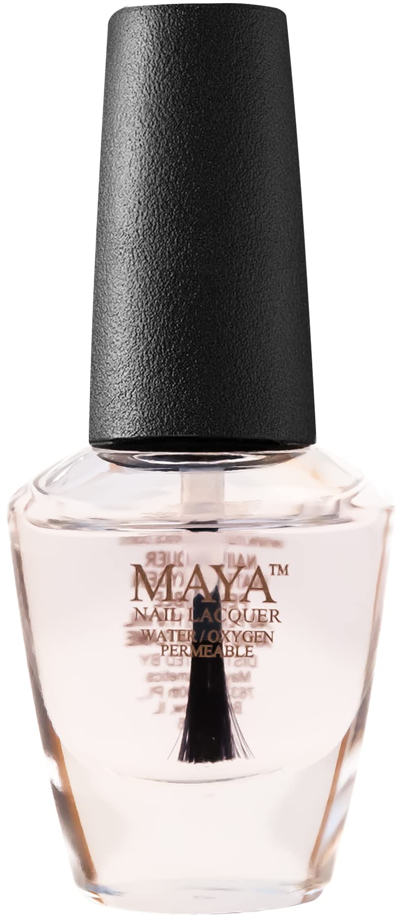 MAYA Nail Lacquer (Top Coat). Breathable, Made in the USA, and 9-FREE