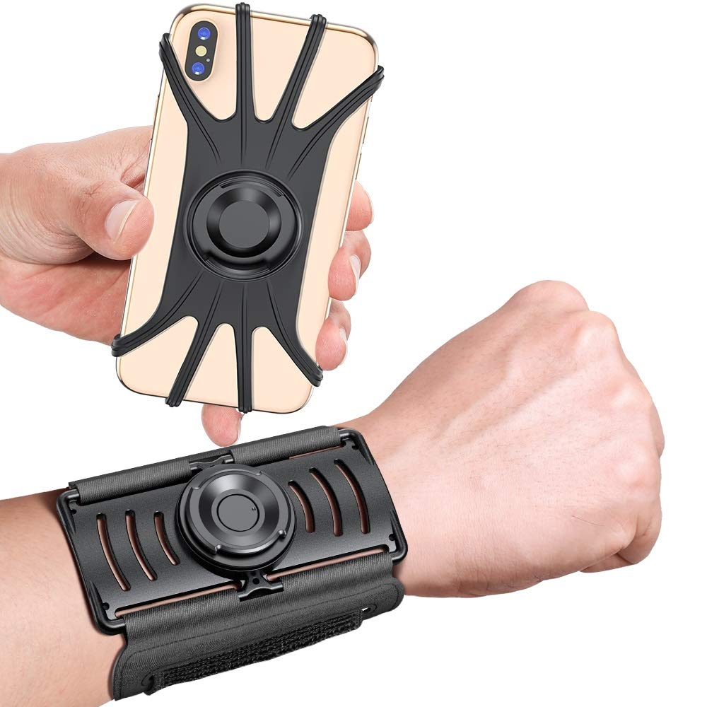 Vup Detachable Cell Phone Running Armband 360Rotatable For Iphone 16/15/14/13/Pro Max/Pro/Mini/12/11, Fits All 4-6.9 Inch Smartp