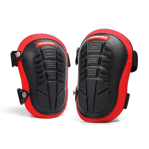 WORKPRO Knee Pads for Work, Construction Knee Pads with Ergonomic Gel Cushion and Foam Padding for Gardening, Carpentry, W...