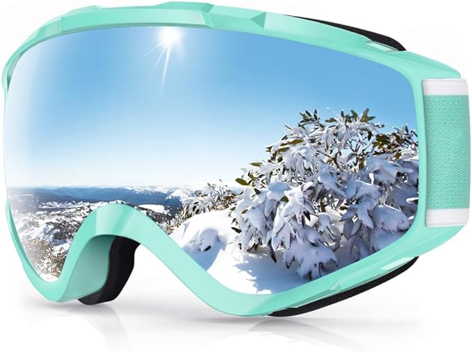 findway Ski Goggles OTG - Over Glasses Snow/Snowboard Goggles for Men, Women & Youth