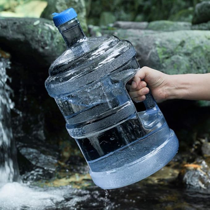 LIOOBO Camping Water Storage Drinking Container: Plastic Water Jug Big Bottle for Hiking Mountaineering Picnic Fishing Car Office 0. 8 Gallon