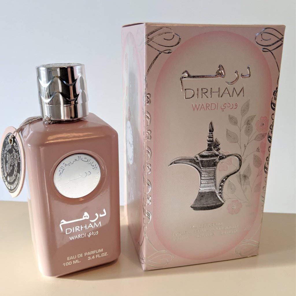 Ard al Zaafaran Perfumes Dirham Wardi Eau de Parfum Spray for Women, 3.4 Ounce