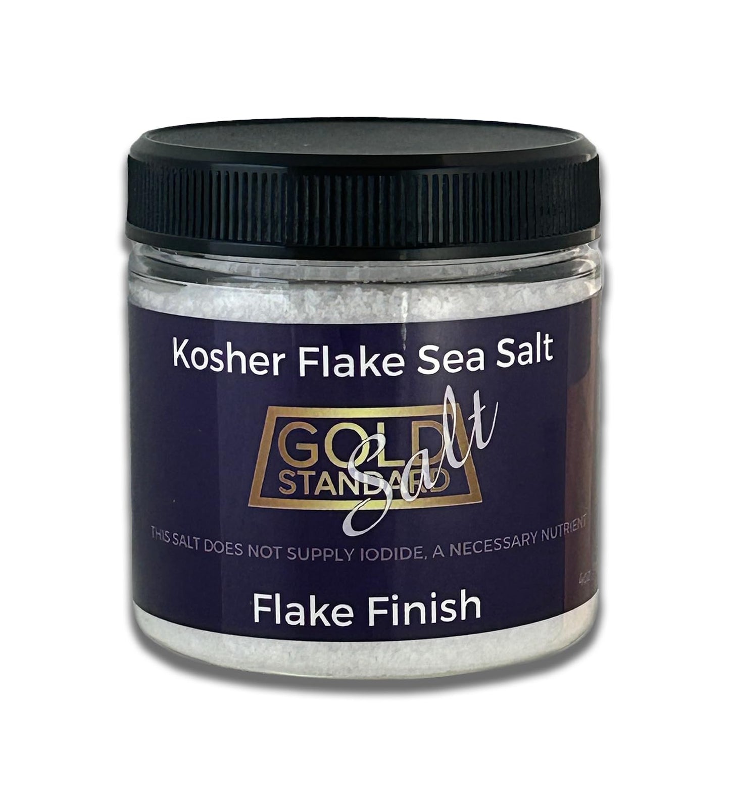 KOSHER CERTIFIED Flake Sea Salt - Flake Finish  Finishing Salt - 4oz