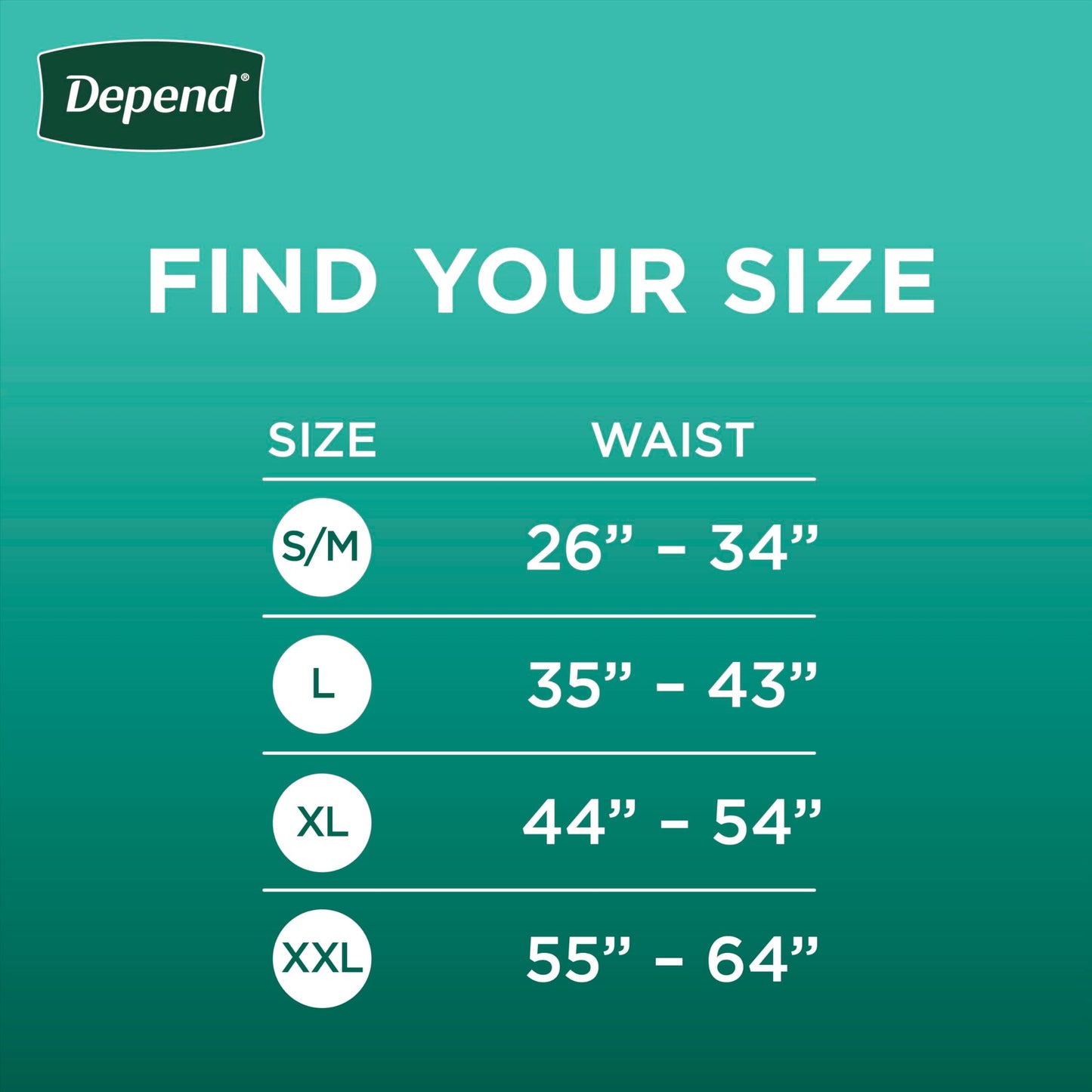 Depend Fresh Protection Adult Diapers, Incontinence Underwear for Men, Disposable, Maximum, Large, Grey, 17 Count, Packaging May Vary