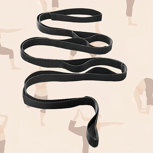 1 Pcs Stretching Strap with Loops for Physical Therapy, Stretch Bands for Exercise Yoga Strap for Women Men