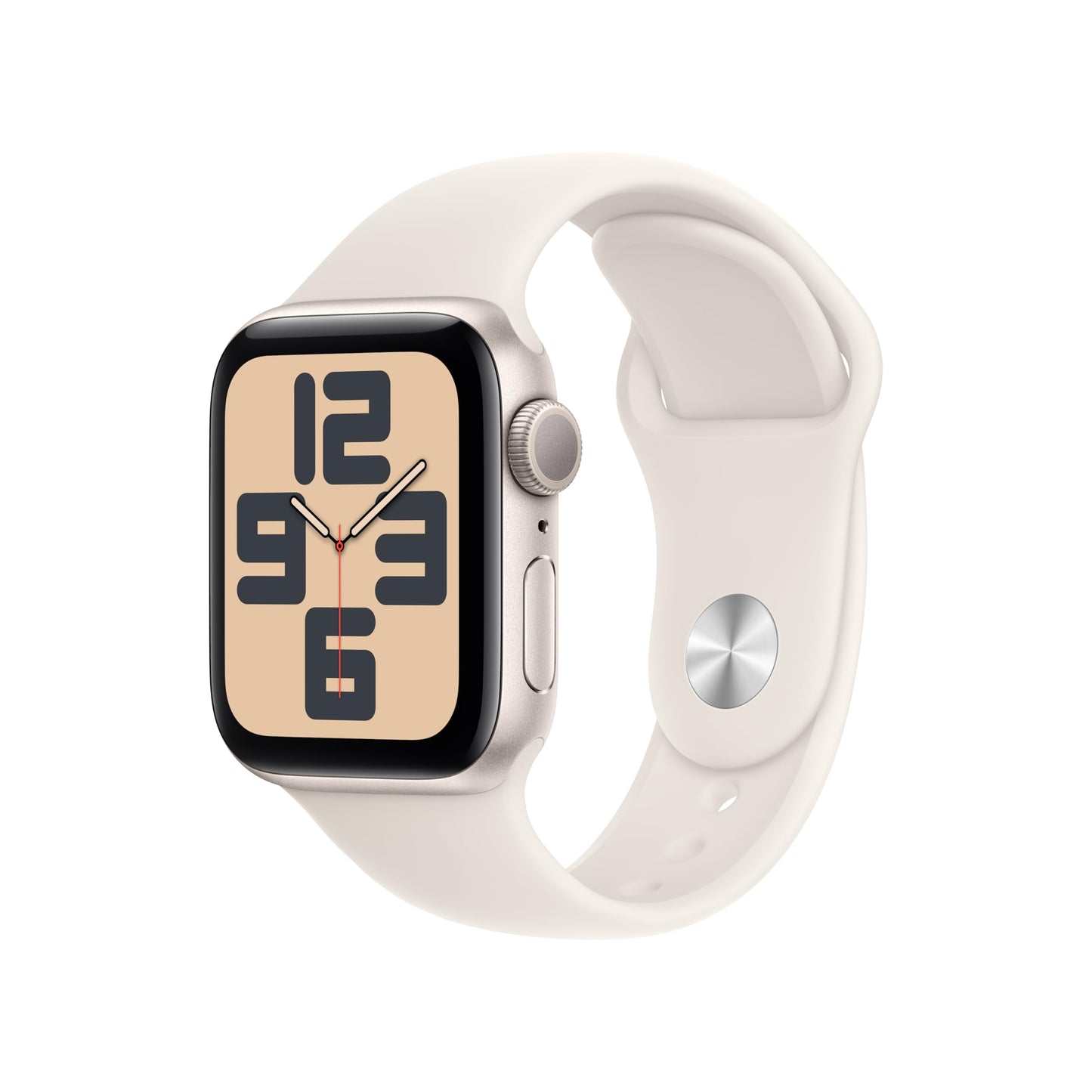 Apple Watch Se (2Nd Gen) [Gps 40Mm] Smartwatch With Starlight Aluminum Case With Starlight Sport Band S/M. Fitness And Sleep Tra