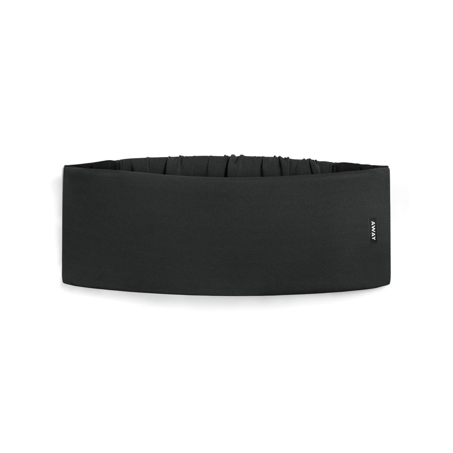 Away Sleep Mask - Premium Thermoregulating Eye Mask for Sleeping & Travel,100% Blackout, Soft, Contoured, Packable, Hidden Earplug Pocket, Jet Black