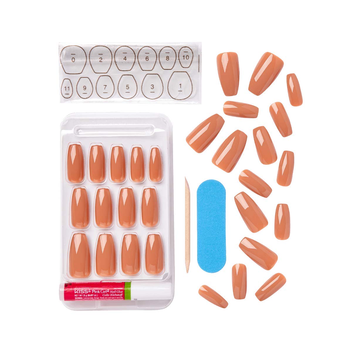 KISS Gel Fantasy Ready-to-Wear Gel Nails - Here with me