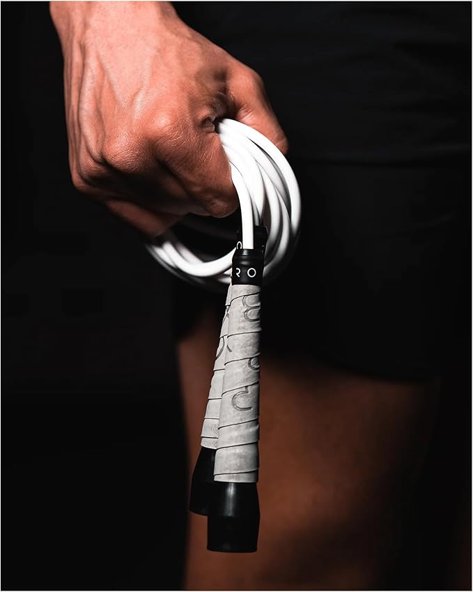 BOXROPE, A Jump Rope Made For Boxing, Tangle-Free, 15% Heavier Than A Normal PVC Rope, Boxer Jump Rope, Adjustable, Includ...