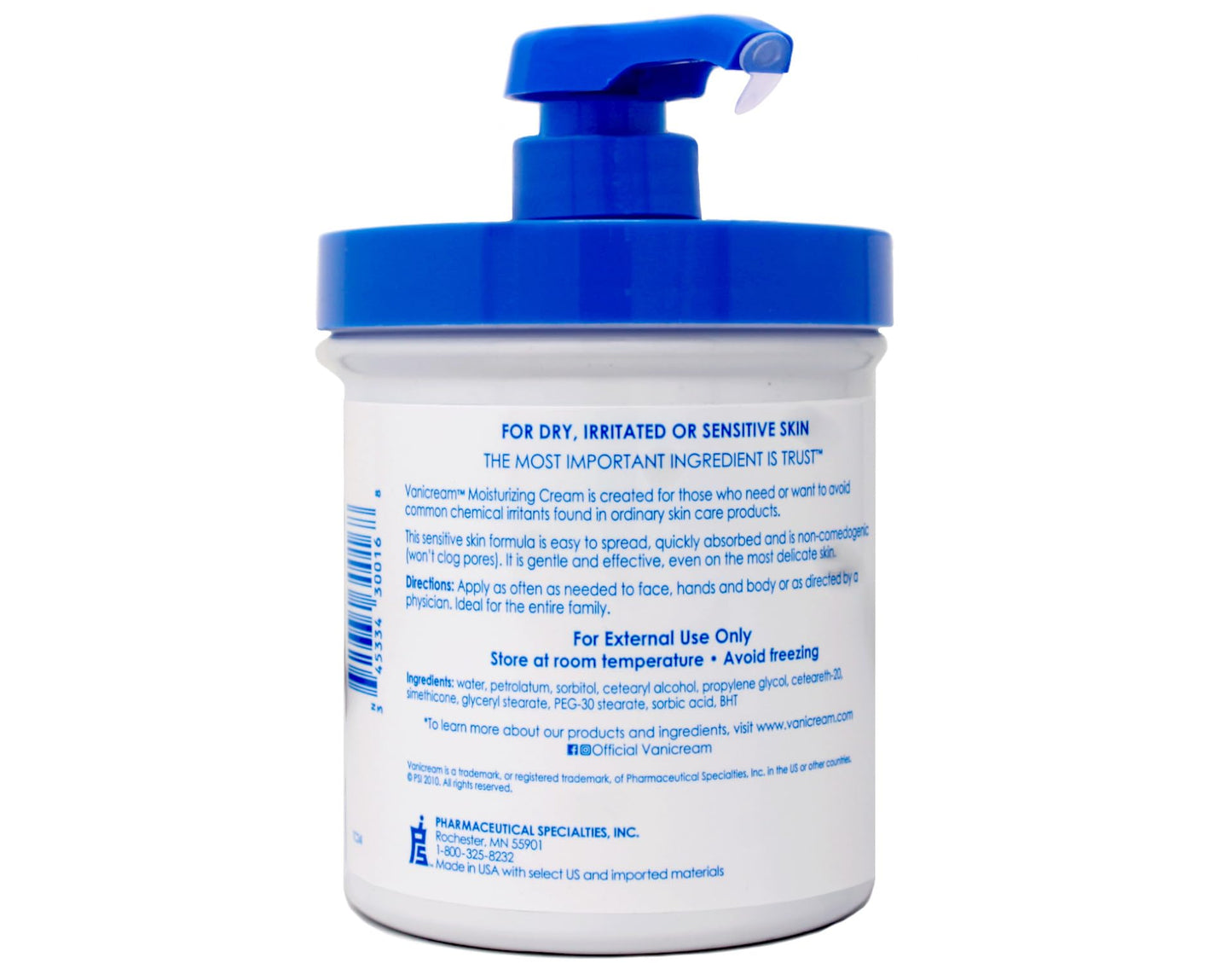 VANICRM SKIN CRM 16OZ PUMP
