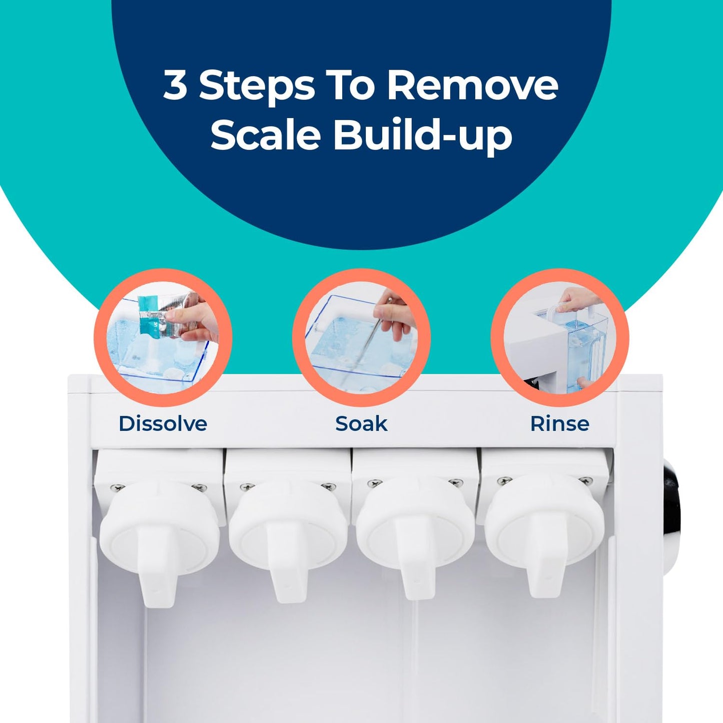 Bluevua Descaling Kit for RO100ROPOT System - Essential Maintenance for Optimal Water Quality