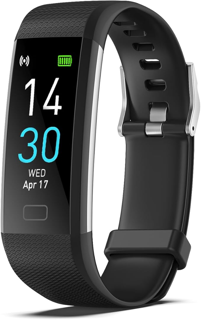 BrilliantHouse Fitness Tracker with Heart Rate Sleep Monitor Step Counter, Activity Tracker IP68 Smart Watch Health Tracke...