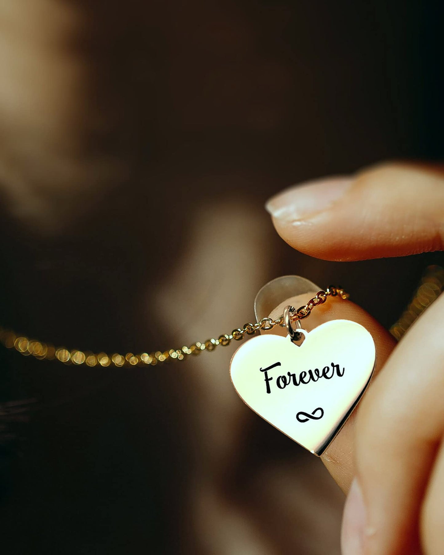HOFOYA Sisters Necklaces for 4 Best Friends Forever and Ever Neckalce Set 4 BFF Necklace 4 Piece Charms & Pendants Clover of 4 f