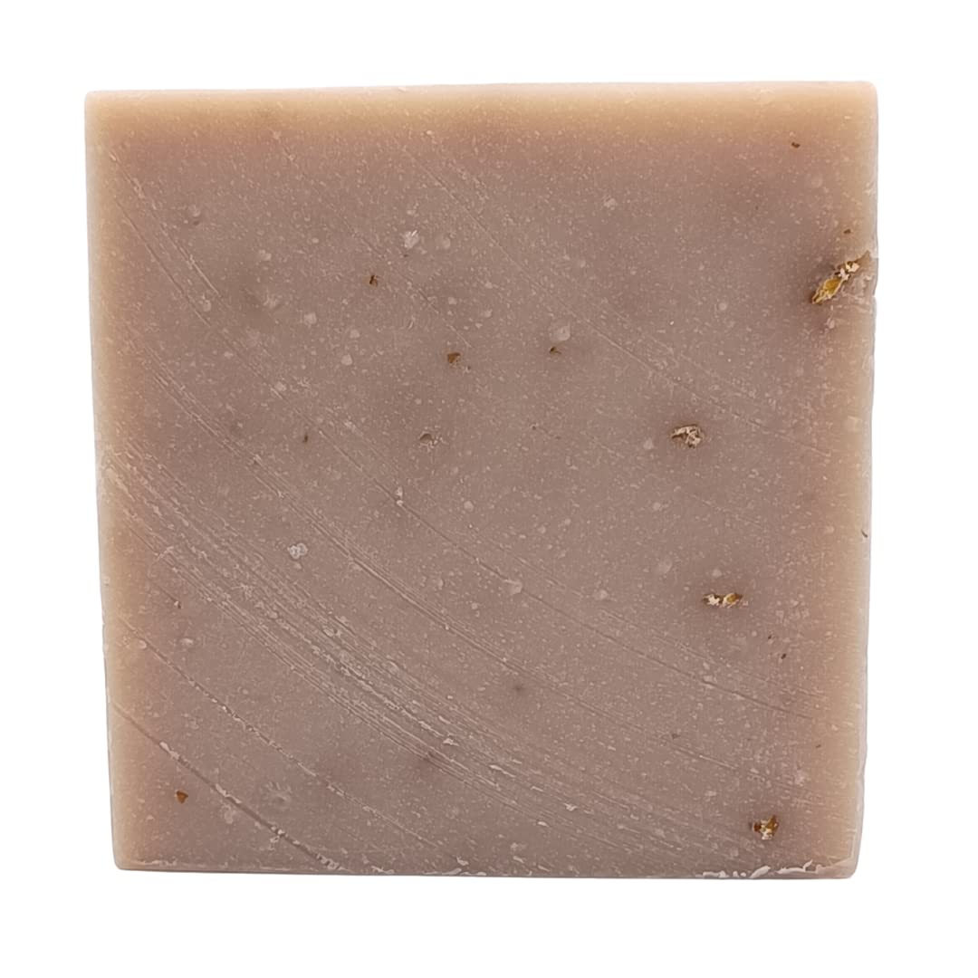 High Thyme FARMacy Oatmeal, Goat's Milk & Honey Handmade Soap - Exfoliating Goat Milk Soap - Dry Skin Remedy Goats Milk Soap - L