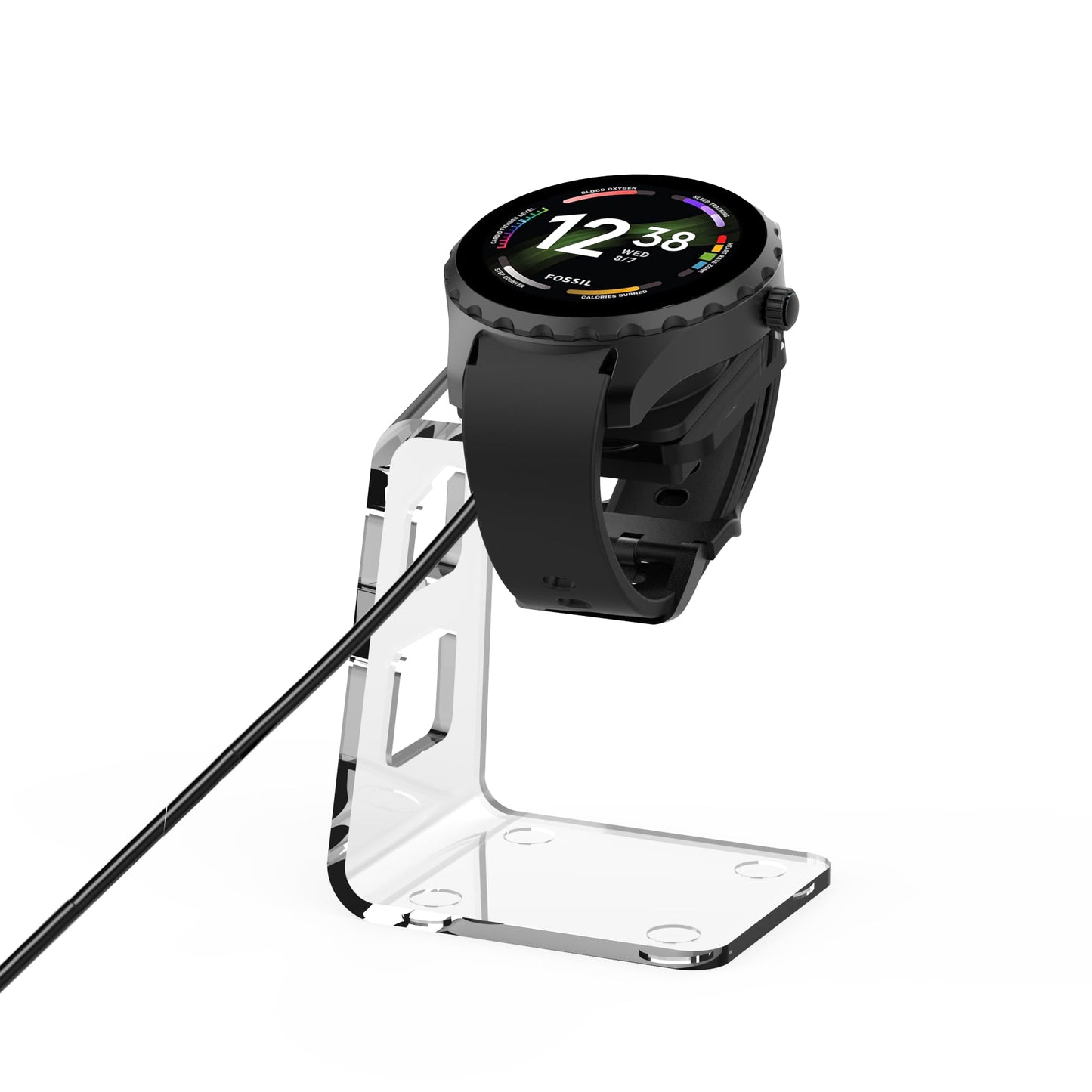 Powerhill Charger/Charging Stand,Compatible With Mkors/Fossil/Cz/Skg/Diesel Touchscreen Smartwatch Gen 6/6 Hybird/5/5E/4,Mkgo/Ru