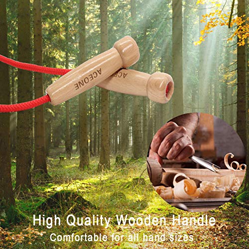 16 FT Long Jump Rope for Kids, Adjustable Double Dutch Skipping Rope with Wooden Handle, Multiplayer Team Jumping Rope for...