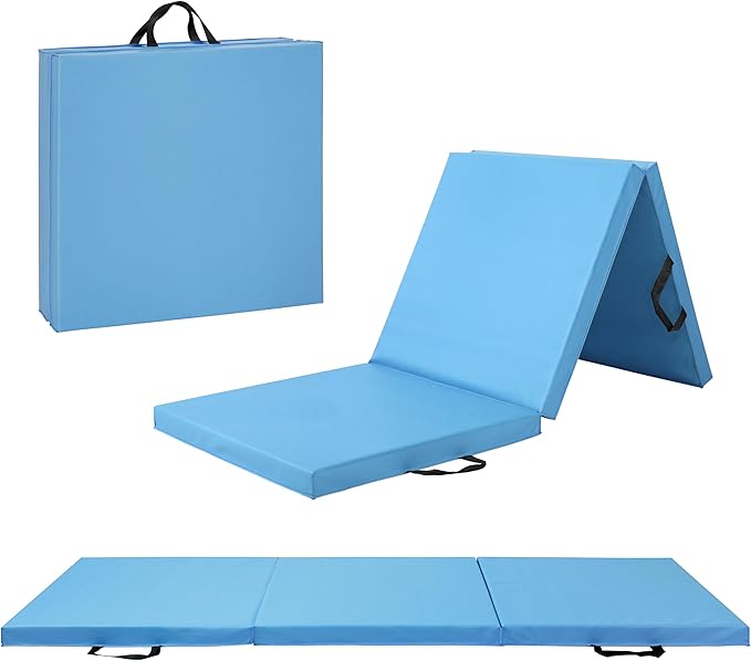 CAP Barbell All Purpose Folding Anti Tear Exercise Training Aerobic Fitness Gym & Gymnastics Balance Mat | Multiple colors