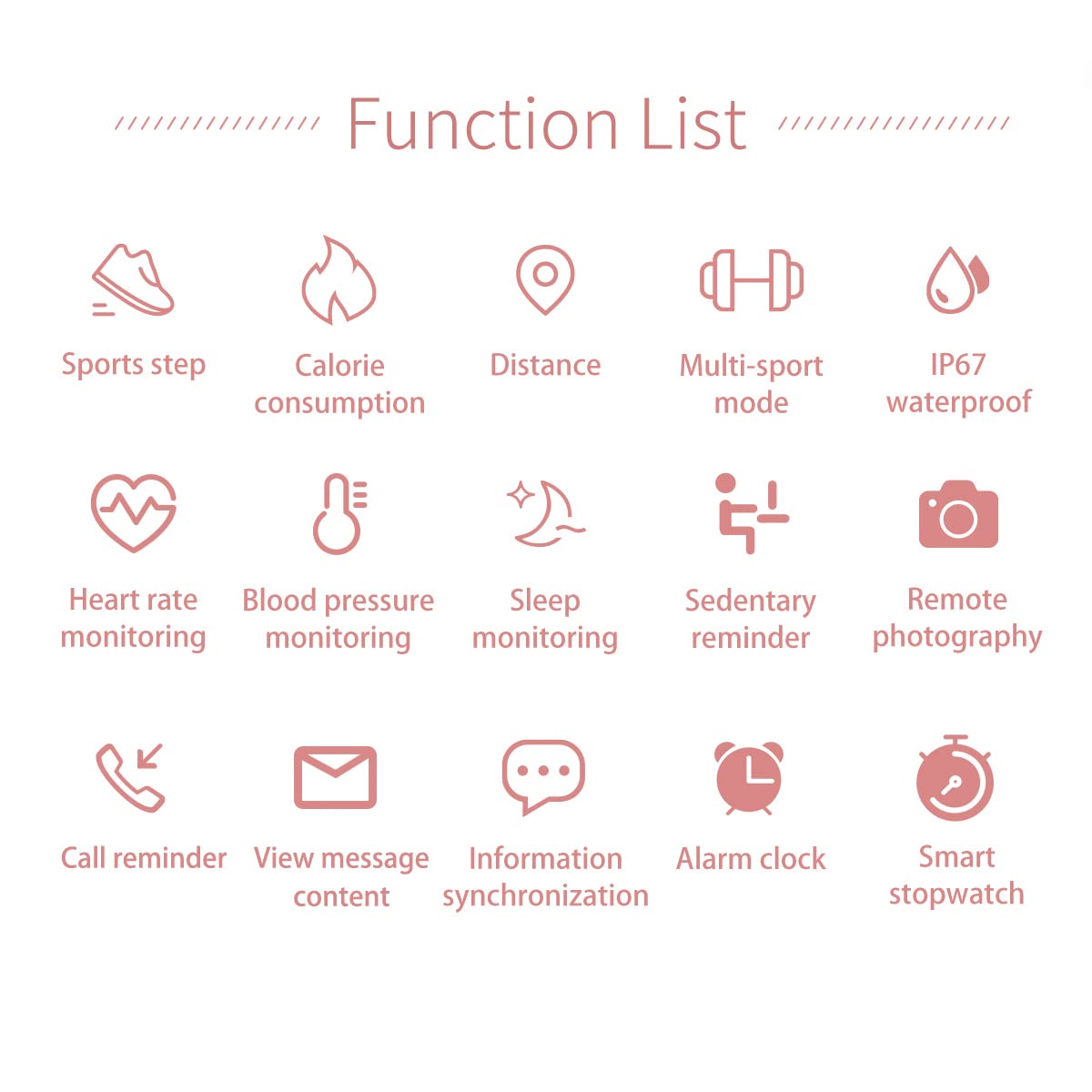Thafikzi Smartwatch for Women Compatible for Android/iOS Phones. Health and Fitness Tracker with Heart Rate Blood Pressure Bluetooth Remote Photography Female Menstrual Cycle