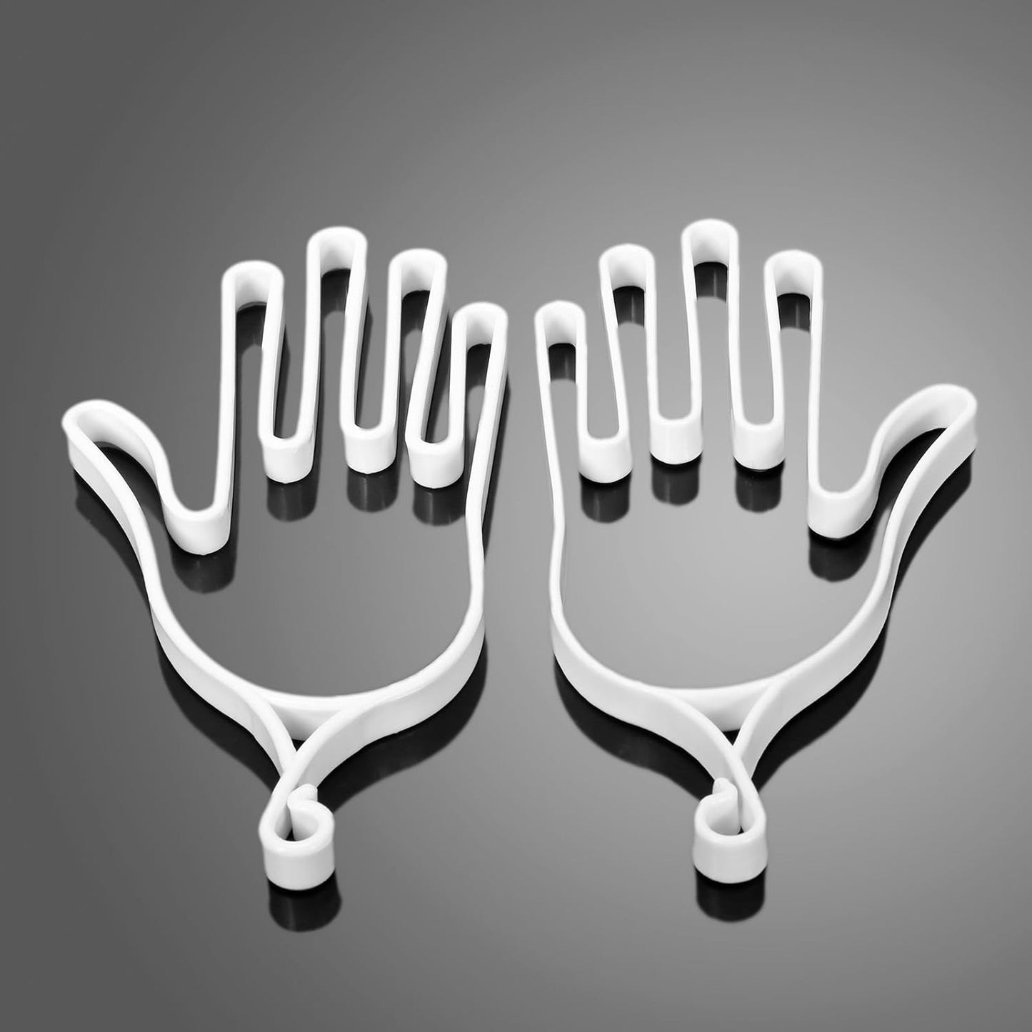 MUXSAM Golf Gloves Stretcher Holder Keeper Hanger Gloves Support Frame Golf Gloves Holder Rack Dryer Shaper Tool Accessories for Golfer Gloves Maintenance(1 Pair 2Pcs)