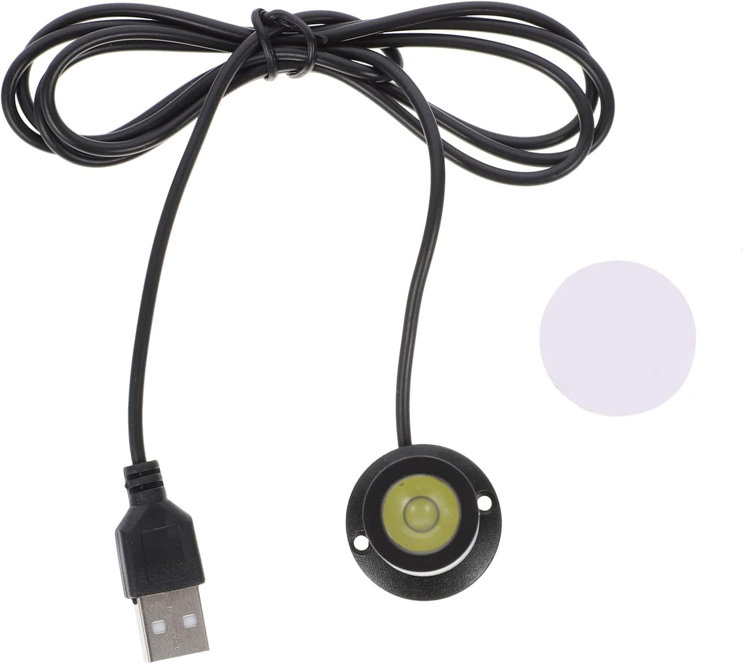 Jorunhe Mini LED Surface Mounted Light, 1.5W, Black, Model 3247, 4pcs for Jewelry Cabinet