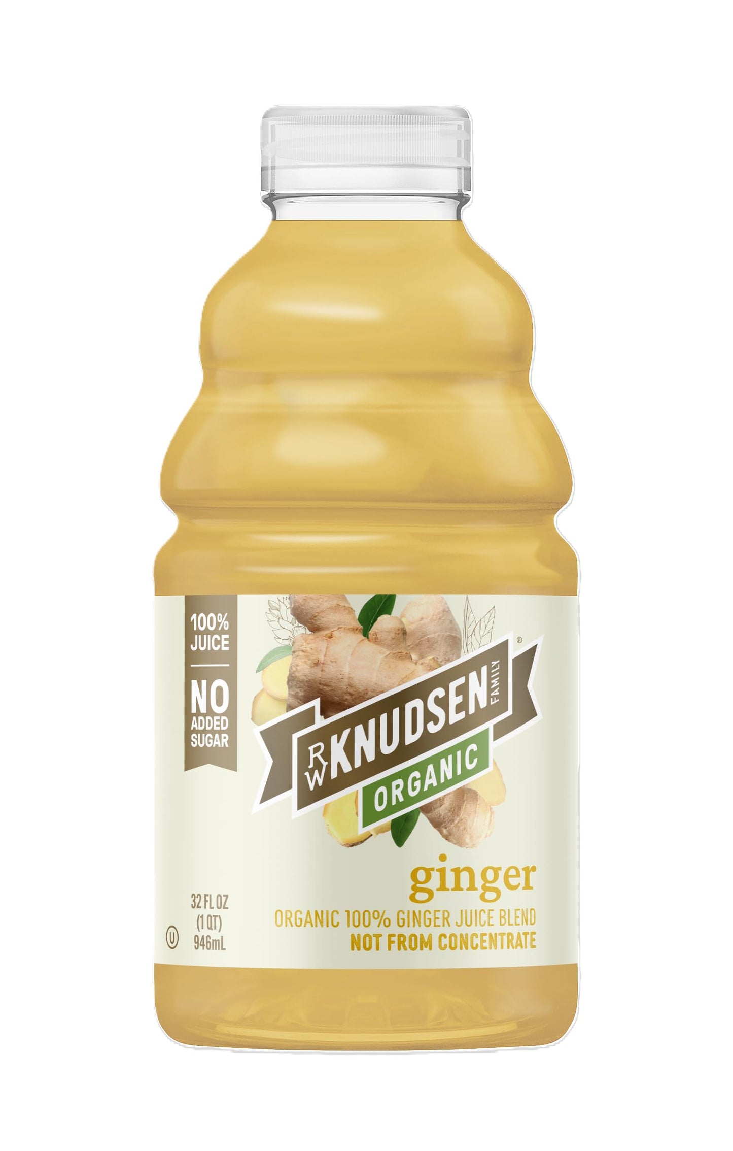 R.W. Knudsen Ginger Juice Organic, 32 fl oz (Pack of 1)