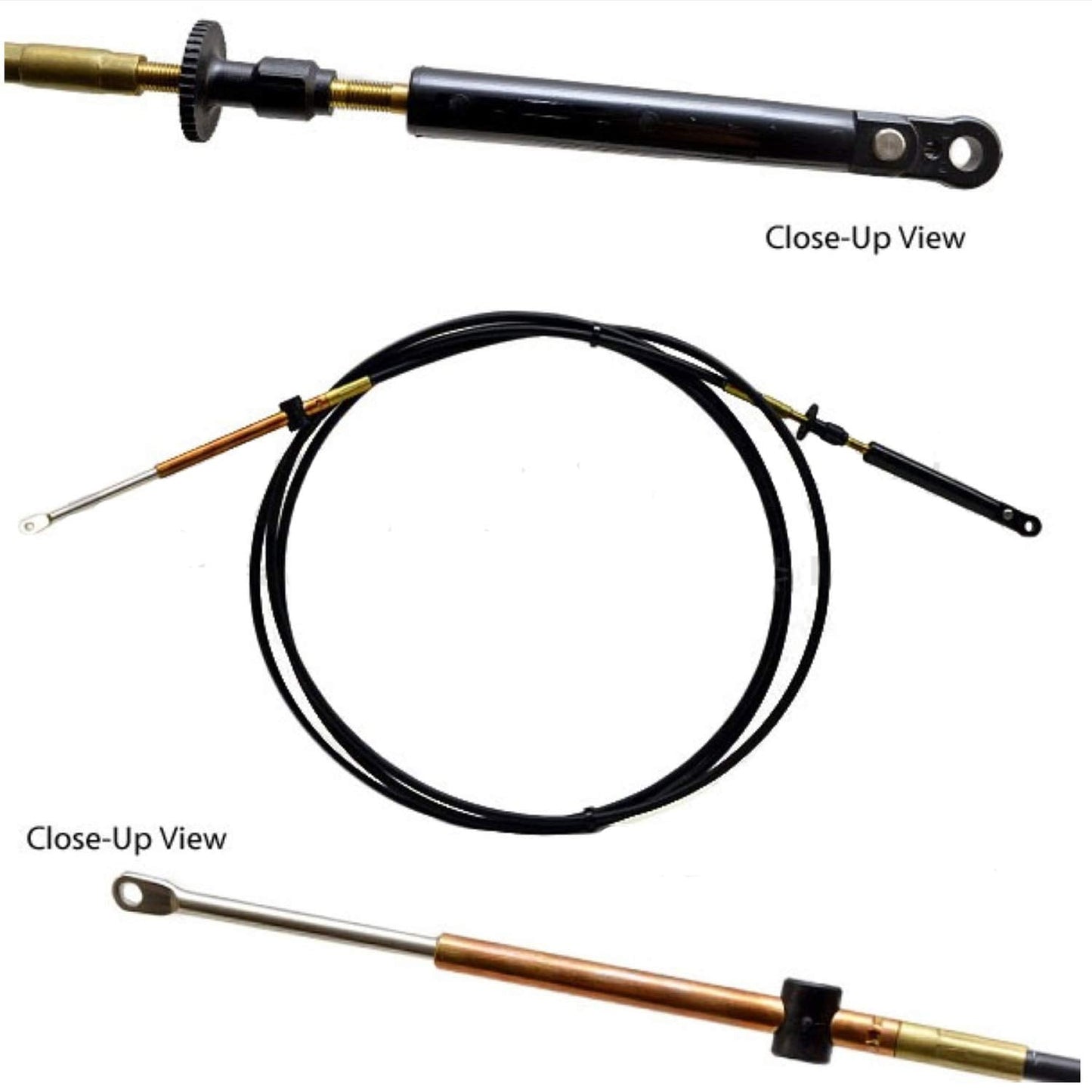 Johnson/Evinrude Oem 12Ft Throttle Shift Remote Control Cable 0173112, 173112
