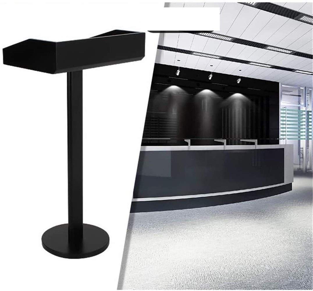 LaseVe Lectern Podium Stand, Full Floor Lectern Hotel Restaurant Entrance Podium Welcome Table Speaking Stage Master of Ceremonies Office Supplies