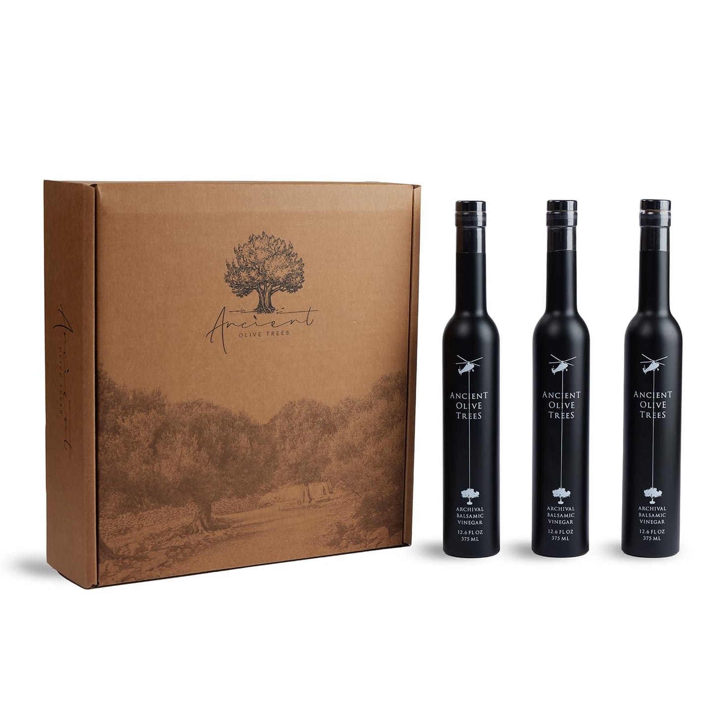 ANCIENT OLIVE TREES - Balsamic Vinegar | Aceto Balsamico di Modena IGP | Perfect for Any Sauce, Marinade, Salad, Fruit, or Veget