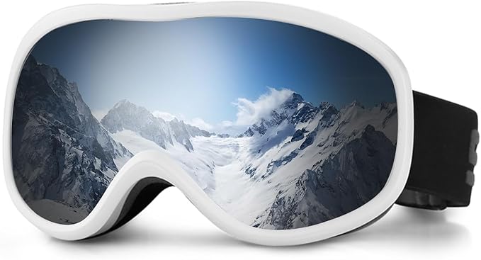 YLYUELANG OTG Ski Goggles for Men & Women, 100% UV Protection Snowboard Goggles, Over Glasses Anti-Fog, Scratch Resistant ...