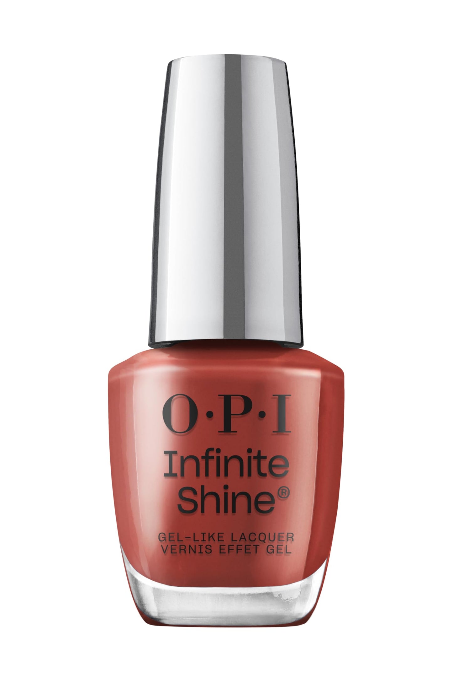 OPI Infinite Shine Nail Prep Rally | Opaque Dark Warm Red Brown Long Wear Gel Like Crme Nail Polish | What's Your Mani-tude | Fa