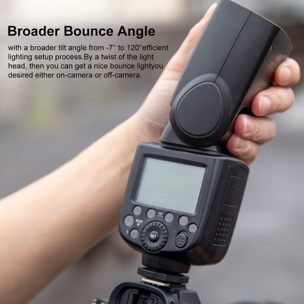 Godox V860Ii-C E-Ttl Ii 2.4G High Speed Sync 1/8000S Gn60 Li-Ion Battery Camera Flash Speedlite Light Compatible For Canon Camer