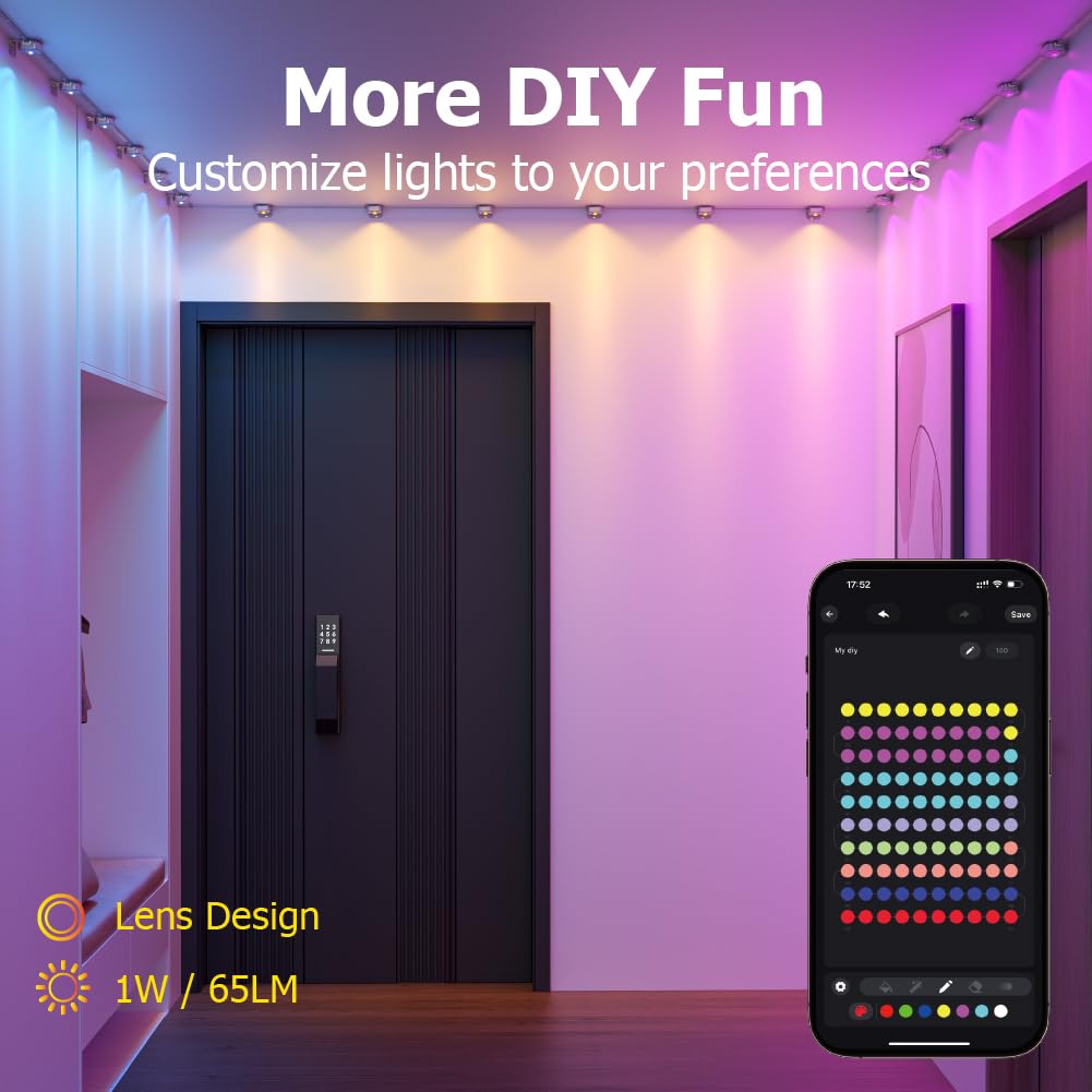 50Ft Permanent Outdoor Light  Smart Rgb Plus Ic Outside Lights For House  App/Remote Control String Light  Compatible With Alexa  Ip67 Waterproof Led Strip For Daily Party Christmas All Holiday Decor