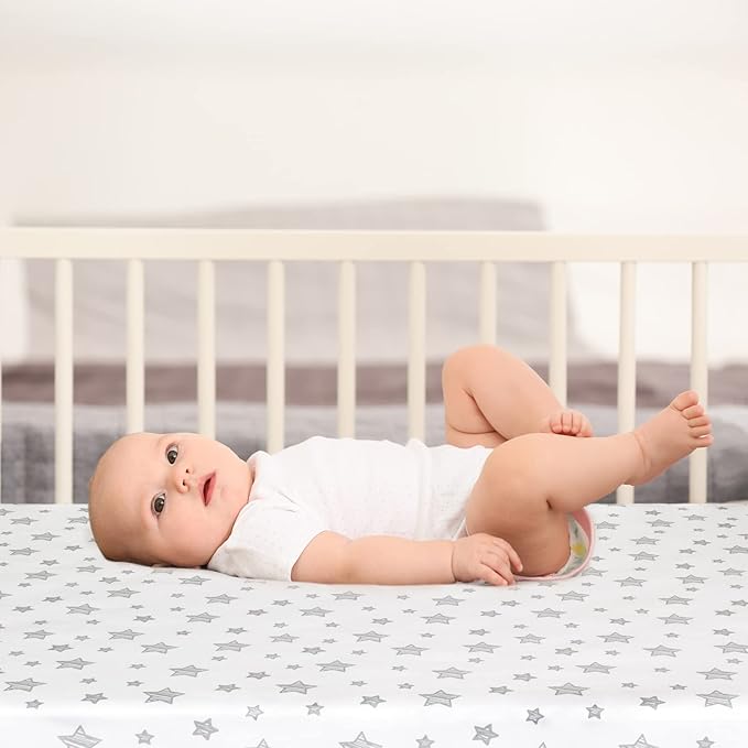 Halo Bassinet Swivel Sleeper Sheet, Waterproof 2 Pack, Universal Fit for Rectangle, Oval, Hourglass Bassinet Mattress