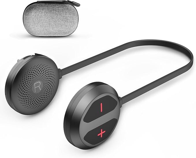 weneed Bluetooth Ski Helmet Headphones, IPX6 Waterproof, Built-in Mic, HD Speaker Chip, Ice-Resistant Down to -4℉ for Skii...