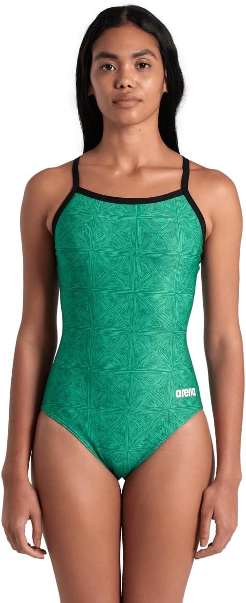 Arena Women's Team MaxLife Swimsuit Solid Challenge Back Sports One Piece Competition Training Bathing Suit Athletic Swimwear