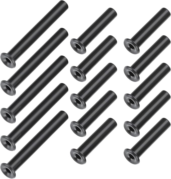 Easecos 15 Pcs Tennis Racket Grommets, Universal Tennis Racket Wire Tubes Replacement String Protection Tubes Grommets Eye...