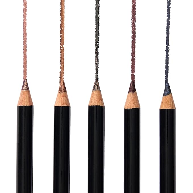 LAURA GELLER NEW YORK Marble Eyes Multidimensional Eyeliner – Long-lasting and Smudge-resistant - Creamy smooth-glide formula- Ultra-pigmented Eye Liner Makeup- Mystery Mauve