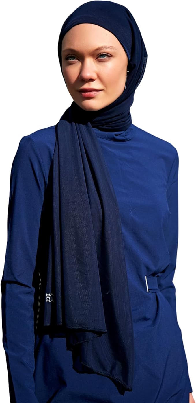 Islamic Swimming Bonnet for Women | Modest Hasema Cap - Summer Headscarf for Beach and Pool, Bandana, Hijab, Women's Turban.