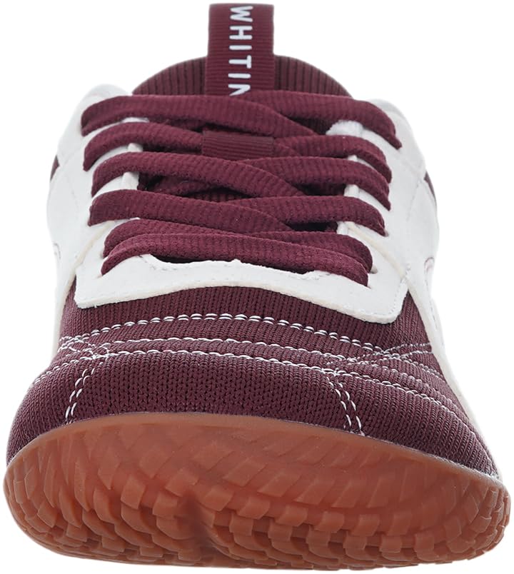 WHITIN Women's Wide Barefoot Sneakers | Retro Track-Inspired Trainer | Zero Drop Lifestyle