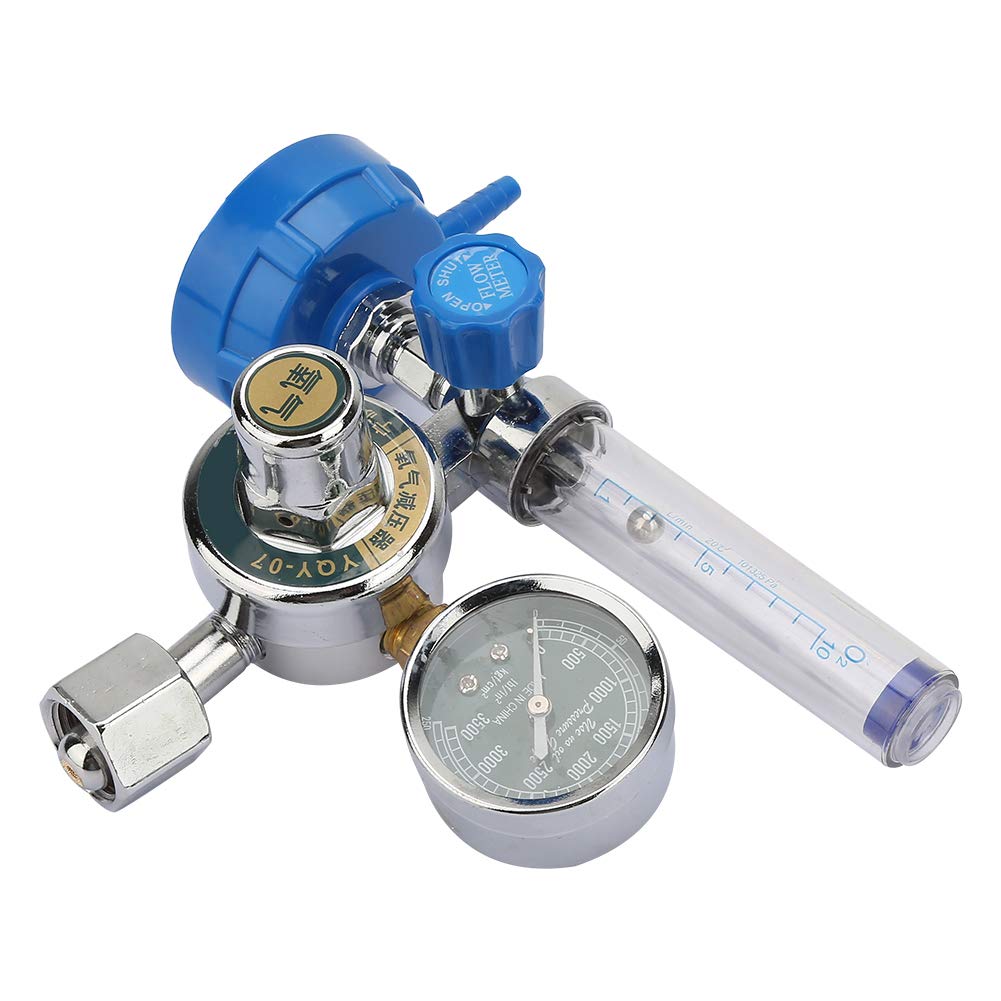 Oxygen Pressure Regulator， 0-100mpa, Professional Oxygen Gas Pressure Reducer Gauge Meter