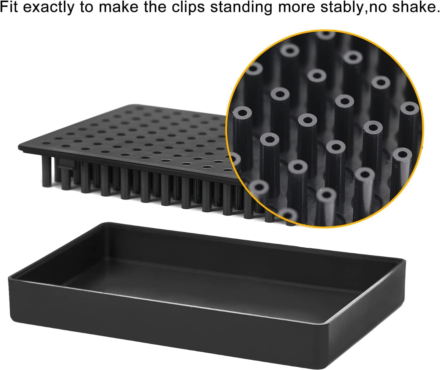 Model Painting Stand Base Holder and 10PCS Bendable Alligator Clip Sticks Set with Lager Clips,Miniature Model Holder for Painting, Airbrush Hobby Tools Accessories Holder Stand