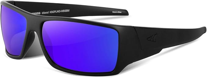 KastKing Iditarod Polarized Sport Sunglasses,PuriVex Protective Lens Coating Fishing Sunglasses For Driving Cycling Running