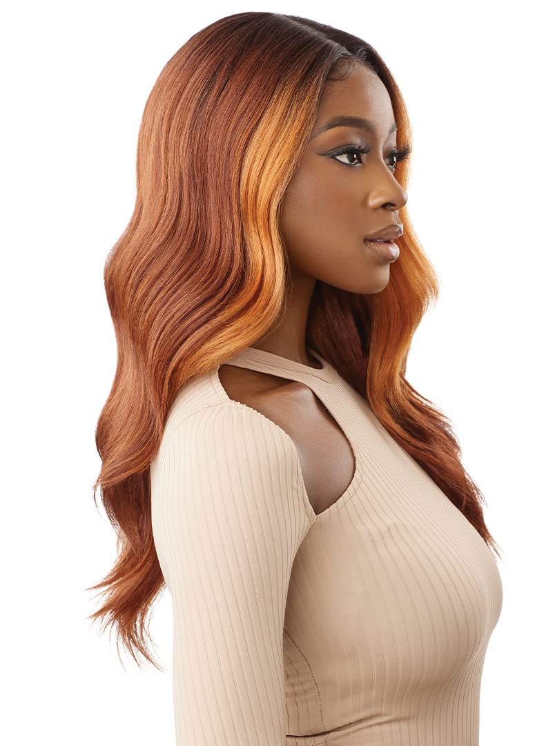 Outre SleekLay Part HD Lace Front Wig GENEVIVE (DR4-BL Sandy Blonde)
