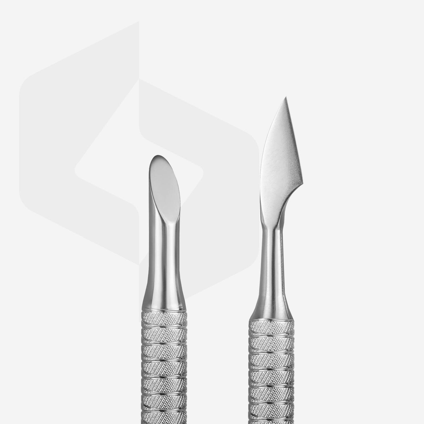 Staleks Manicure pusher EXPERT 90 TYPE 3 - Stainless Steel - Professional Cuticle Tool (beveled pusher and cleaner)