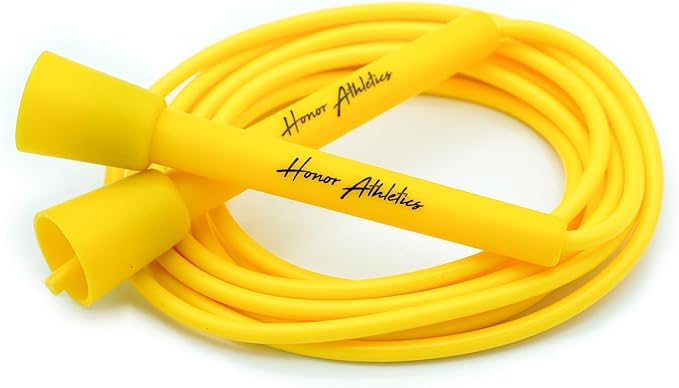HONOR ATHLETICS Speed Rope, Skipping Rope - Best for Double Under, Boxing, MMA, Cardio Fitness Training Condition - Jump Rope