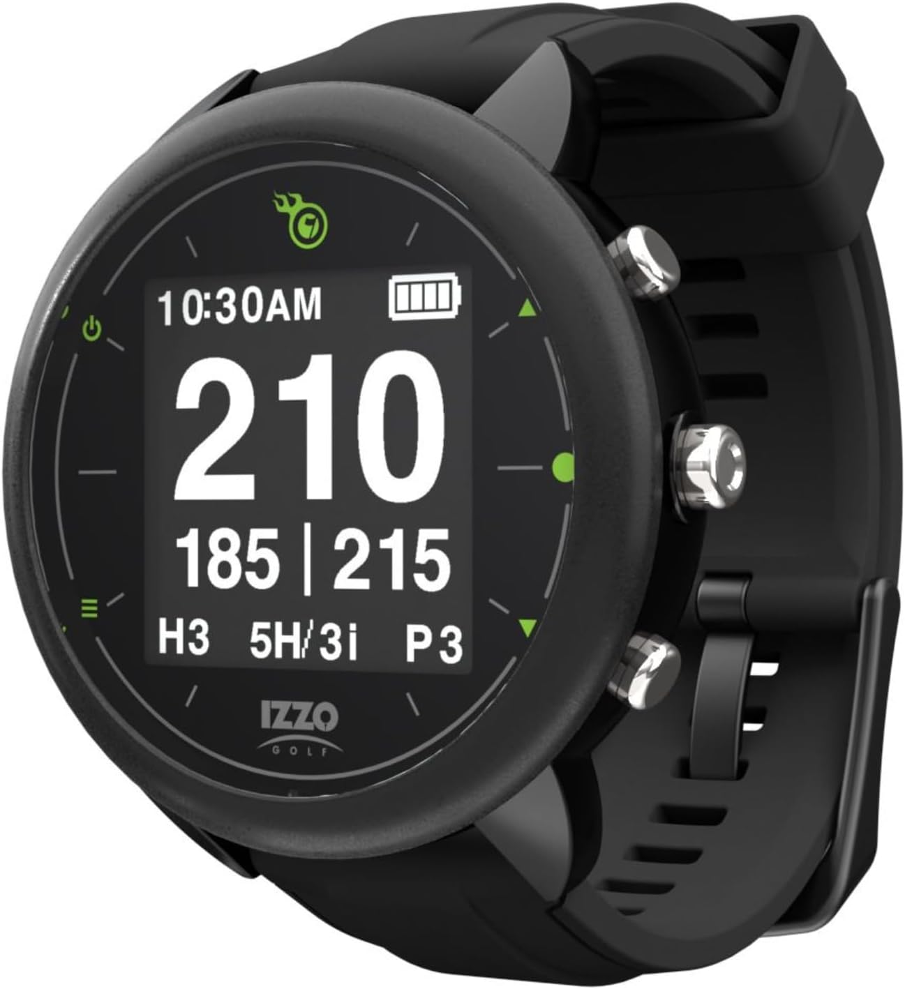 Izzo Golf Swami Golf GPS Watch with Personalized Club Suggestions